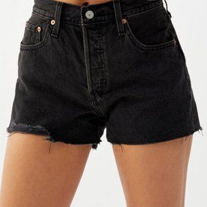 Levi’s 501 jean shorts-black